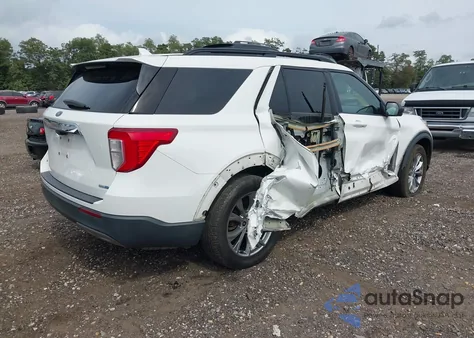 2020 Ford Explorer Xlt z USA, uszkodzony, nr VIN 1FMSK8DH7LGB37848